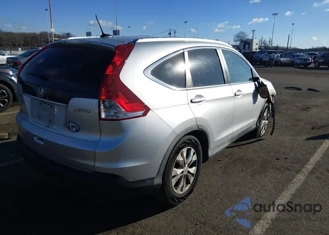 2013 Honda Cr-V Ex-L z USA, uszkodzony, nr VIN 2HKRM4H72DH653720